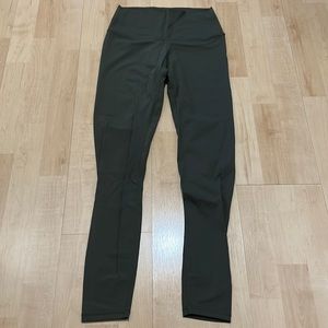 Colorfulkoala green leggings LULULEMON DUPE